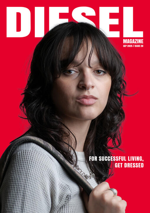 DIESEL Mock-Ad Magazine Cover, 2025